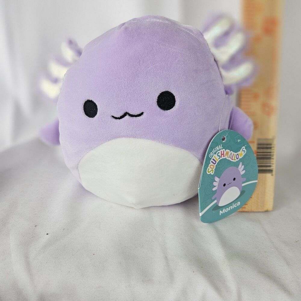 Squishmallows 7.5 Monica The Axolotl,‎ Medium, Purple